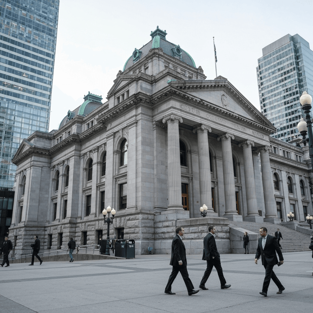Vancouver courthouse where DuMoulin Boskovich LLP practices